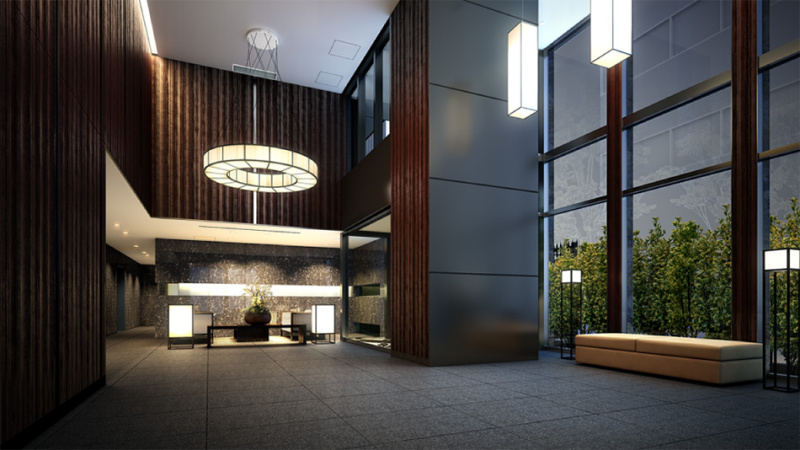 ファイル:パークホームズ日本橋人形町 ザ レジデンスエントランスホール.jpg