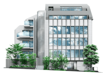 ピアース白金台三丁目　外観完成予想図2