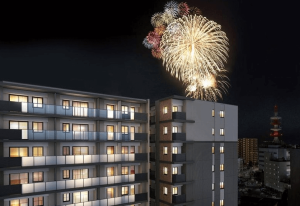 プライム横須賀中央　外観完成予想図2