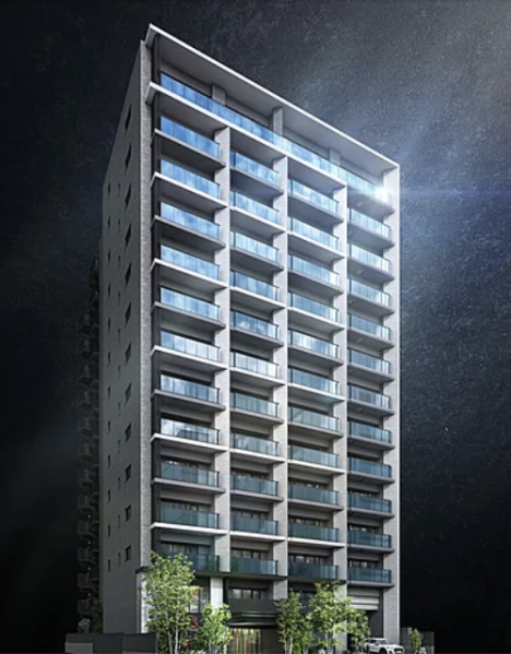 ファイル:プラウド市川一丁目フロント 外観完成予想図.png