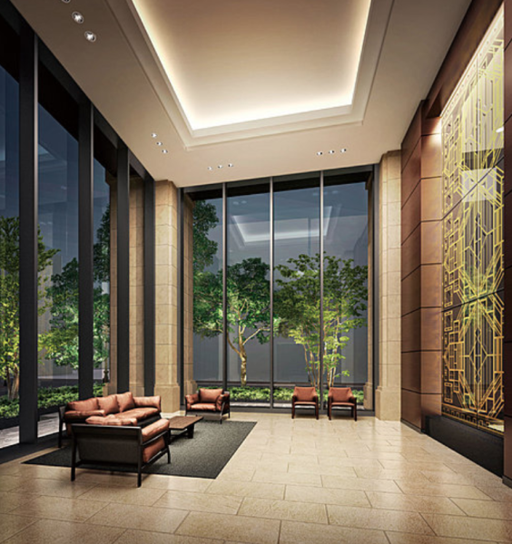 ファイル:ローレルタワー名古屋栄 エントランスホール完成予想図.png