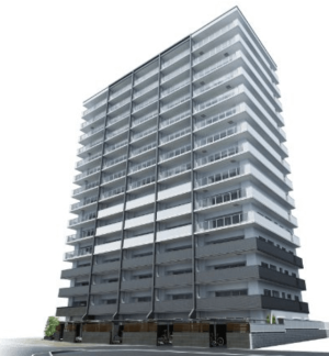 ヴェルディ・ベイテラス松永　外観完成予想図