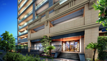 ヴェレーナシティ パレ・ド・マリナージュ　エントランスアプローチ完成予想CG