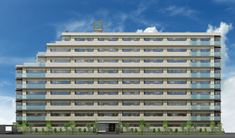 ファイル:アルファスマート東姫路駅 外観完成予想図 170730.png