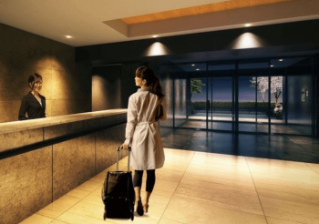 エステムプラザ横濱関内　エントエランスホール完成予想図