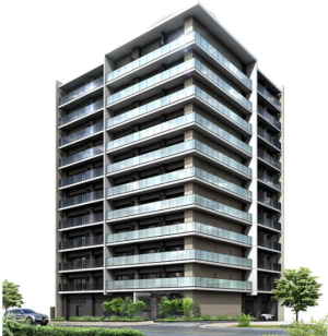 オープンレジデンシア金山マークス　外観完成予想CG