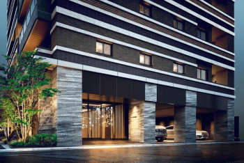 クリオ千代田御茶ノ水　エントランスアプローチ完成予想図