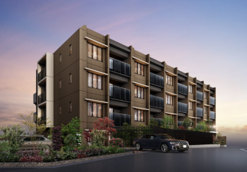 サンクレーア長久手はなみずき通　外観完成予想図