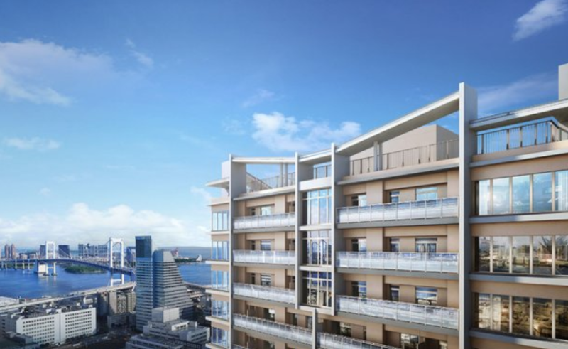 ファイル:ブランズタワー芝浦 建物完成予想CG.png