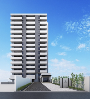 イーグルコート大津中央2丁目　外観完成予想図