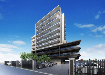 カルティア庄内通西（仮称） 外観完成予想図