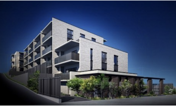 グランクレア昭和前山町　外観完成予想図