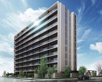 シュロス府中武蔵野台シルクハウス　外観完成予想図