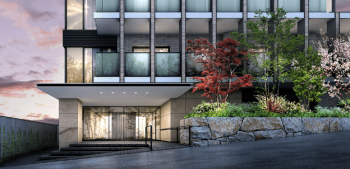 ディアナコートたまプラーザHills　エントエランスアプローチ完成予想図