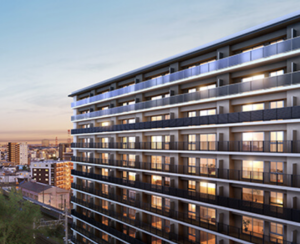 パークホームズ千葉　外観完成予想図