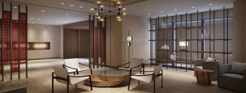 プレミスト照国表参道　ギャラリーラウンジ完成予想図