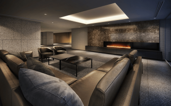 Brillia（ブリリア）高輪 REFIR ラウンジ完成予想CG