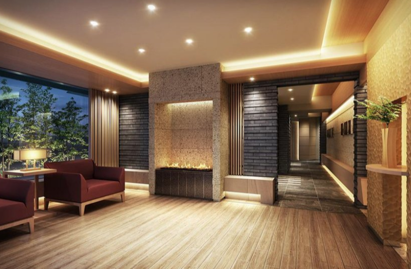 ファイル:クリオ町屋ウエストマークス エントランスロビー完成予想図.png