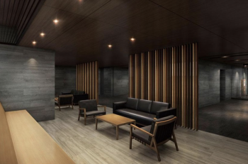 プレイズ旭前　ラウンジ完成予想CG