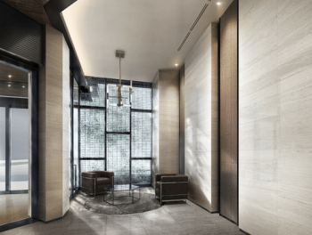 （仮称）ローレルコート久屋大通公園　ラウンジ完成予想図