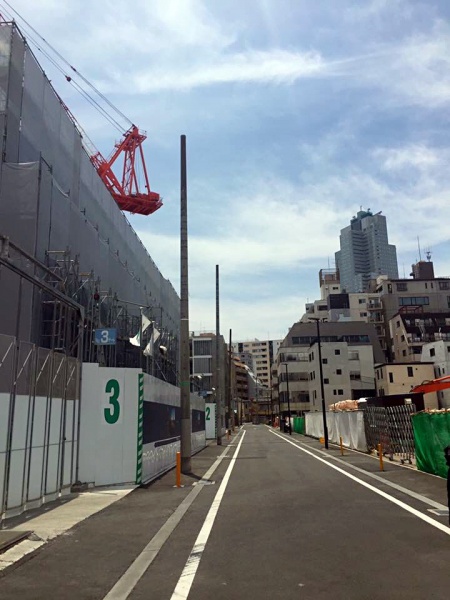 ファイル:パークシティ中央湊2016.6.12現場写真（西側）.jpg
