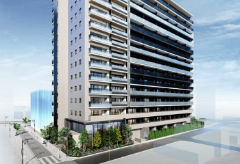 プラウド武蔵新城ステーションマークス　外観完成予想図