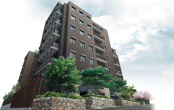 ワコーレThe御影　外観完成予想CG1