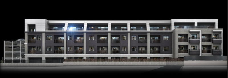 ファイル:イノバス西新 外観完成予想図.png