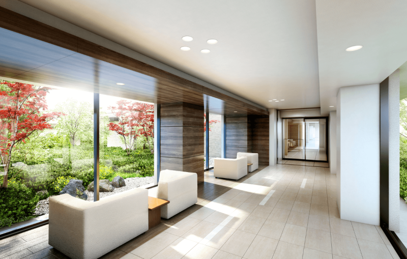 ファイル:ハイムスイート朝霞 ホワイエ（1F）完成予想CG.png