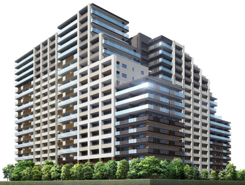 ファイル:プラウドシティ日吉 レジデンスＩ外観完成予想図2.png