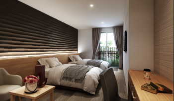 ポレスター北上レジデンス　ゲストルーム完成予想CG