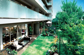 リビオシティ船橋高根台　専用庭完成予想CG（U2gタイプ）