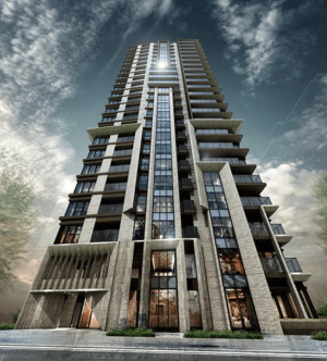 レーベン福岡天神 TOWER PROJECT　外観完成予想図