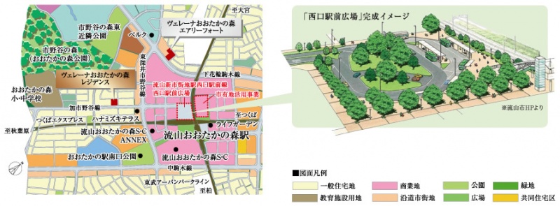 ファイル:ヴェレーナおおたかの森 レジデンス流山都市計画事業市街化予想図.jpg