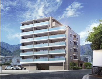 エヌヴィ六甲篠原　外観完成予想図1