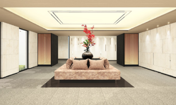 サンメゾン岐阜長良エルド　エントランスホール完成予想図