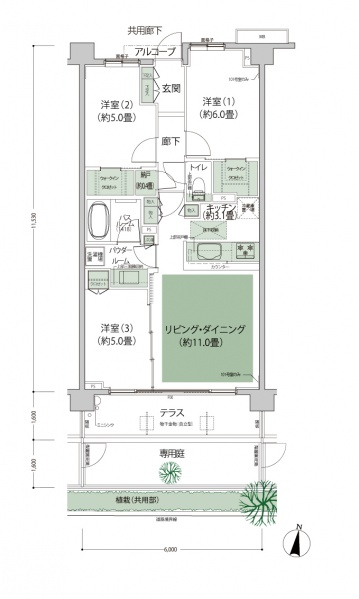 ファイル:シティハウス平間 ステーションコート＆レジデンスr-agtype.jpg