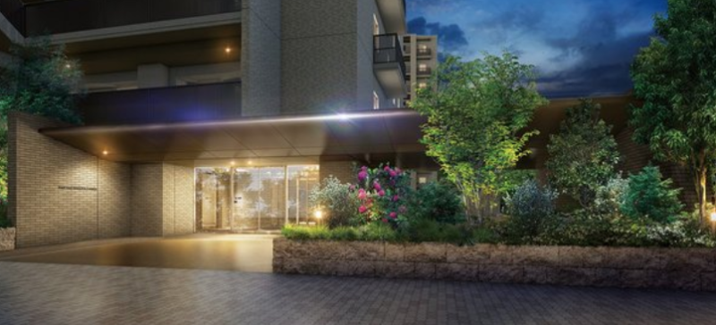 ファイル:バンベールNAGOYAフォレスタ エントランスアプローチ完成予想CG（N）.png