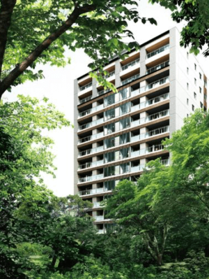 パークホームズ渋谷松濤　外観完成予想図