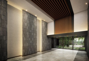 プレサンス ロジェ 塚口ザ・マークス　エントエランスホール完成予想図