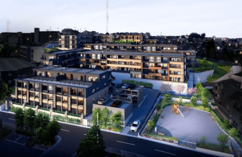 ヴェレーナグラン菊名の杜　外観完成予想図1