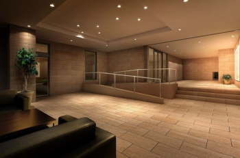 エルグランデ安城駅南　エントランスホール（東棟）完成予想図