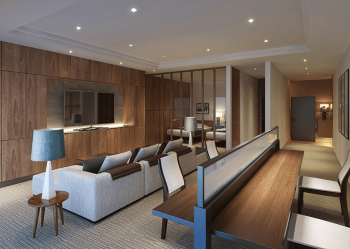 グランドパレス小倉小文字通り　コモンスペース完成予想図