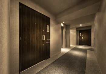 ソルティア東京王子　内廊下完成予想図