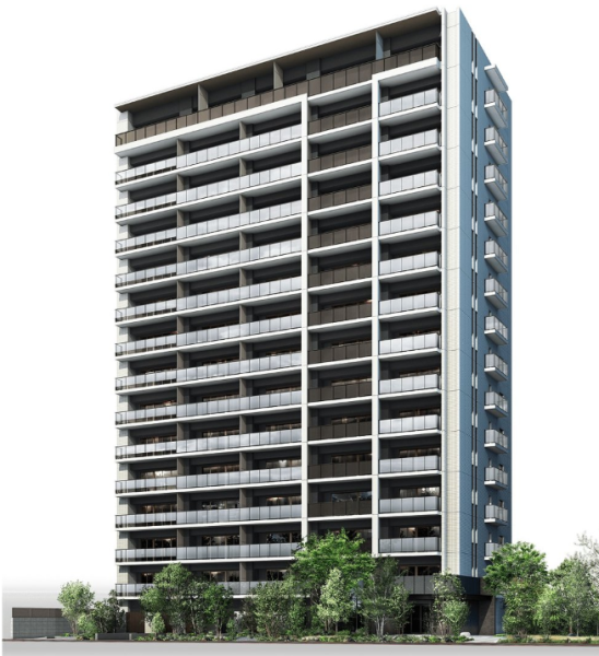 ファイル:プラウドつくば 外観完成予想図.png