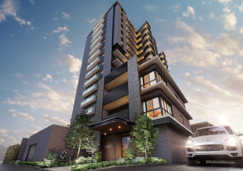 ライオンズ名駅通ゲートライズ　エントランスアプローチ完成予想図