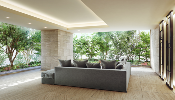 ライオンズ船橋シーズンフォート　エントランスホール完成予想CG