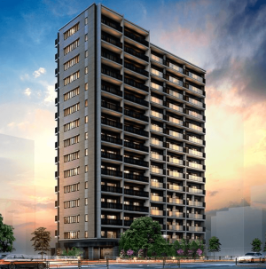 リビオレゾン上野根岸　外観完成予想図