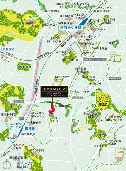 ファイル:現地案内図 上麻生 170304.gif