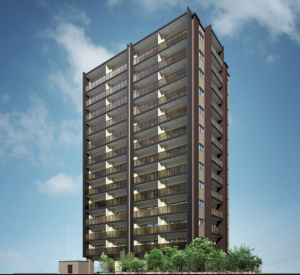 MJR宮崎駅南パークサイド　外観完成予想CG2